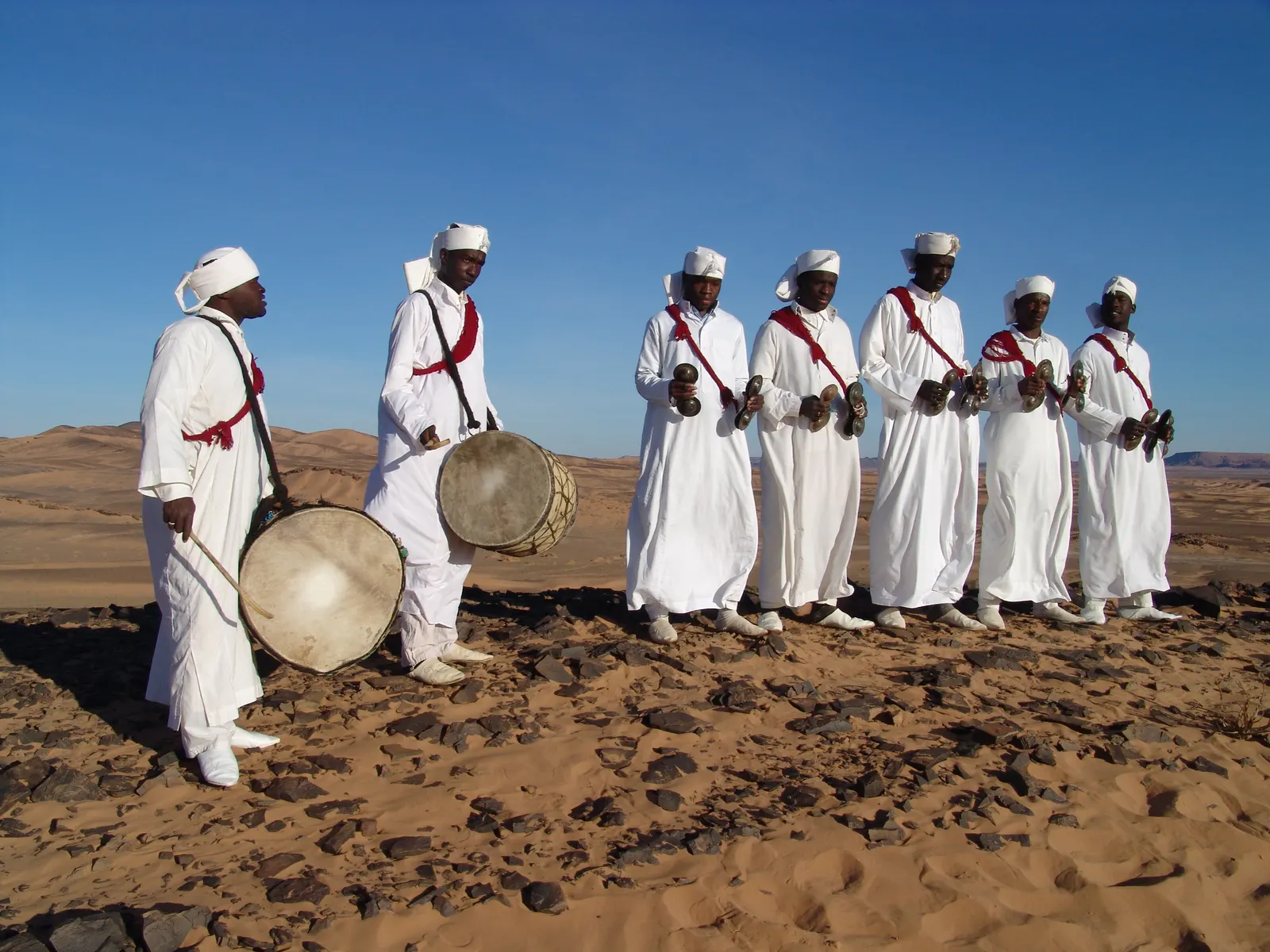 Les Pigeons du Sable: la música Gnaoua de Khamlia
