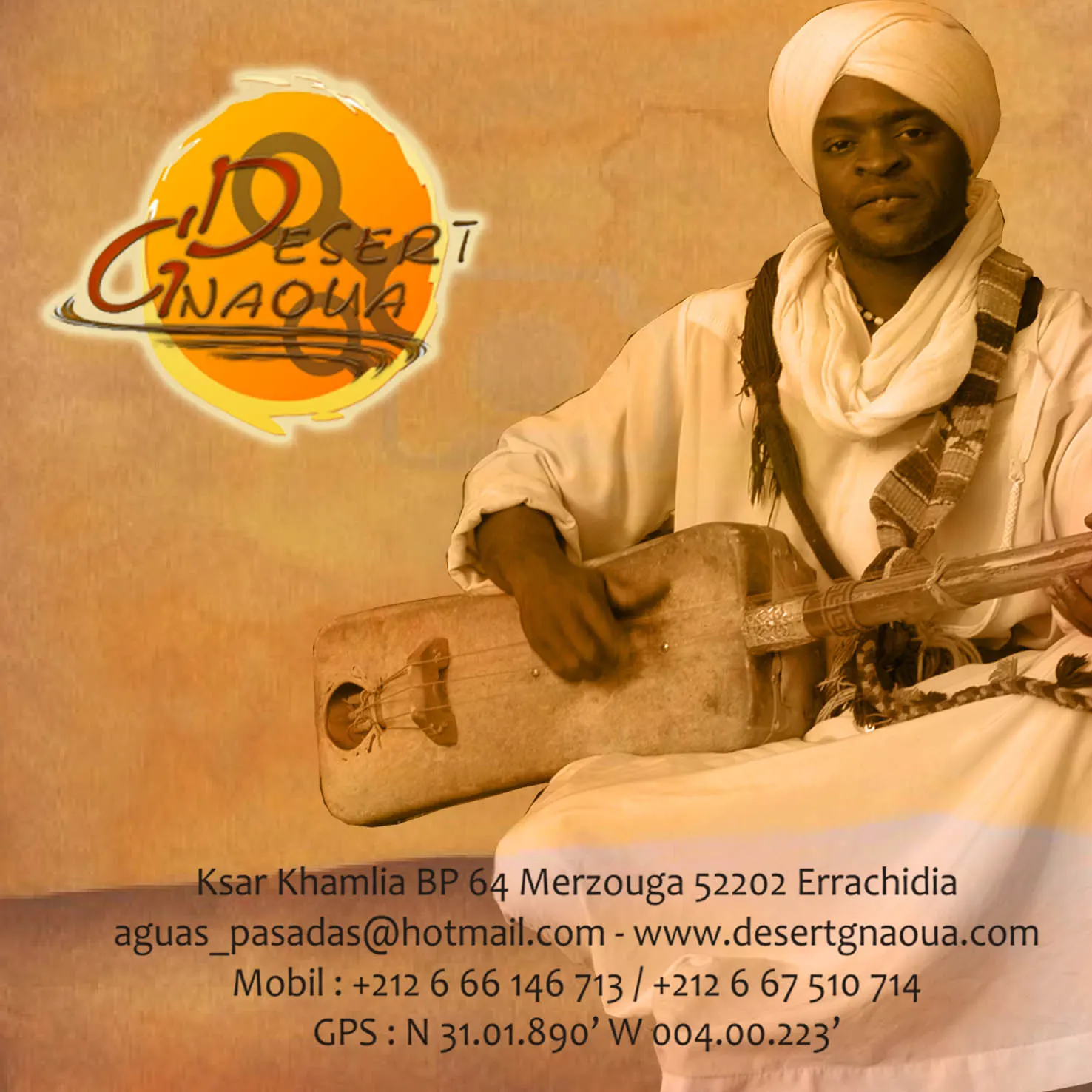Les Pigeons du Sable: la música Gnaoua de Khamlia