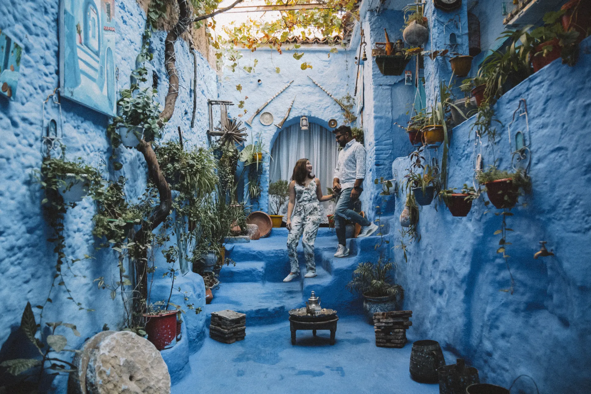 Patio en Chefchaouen