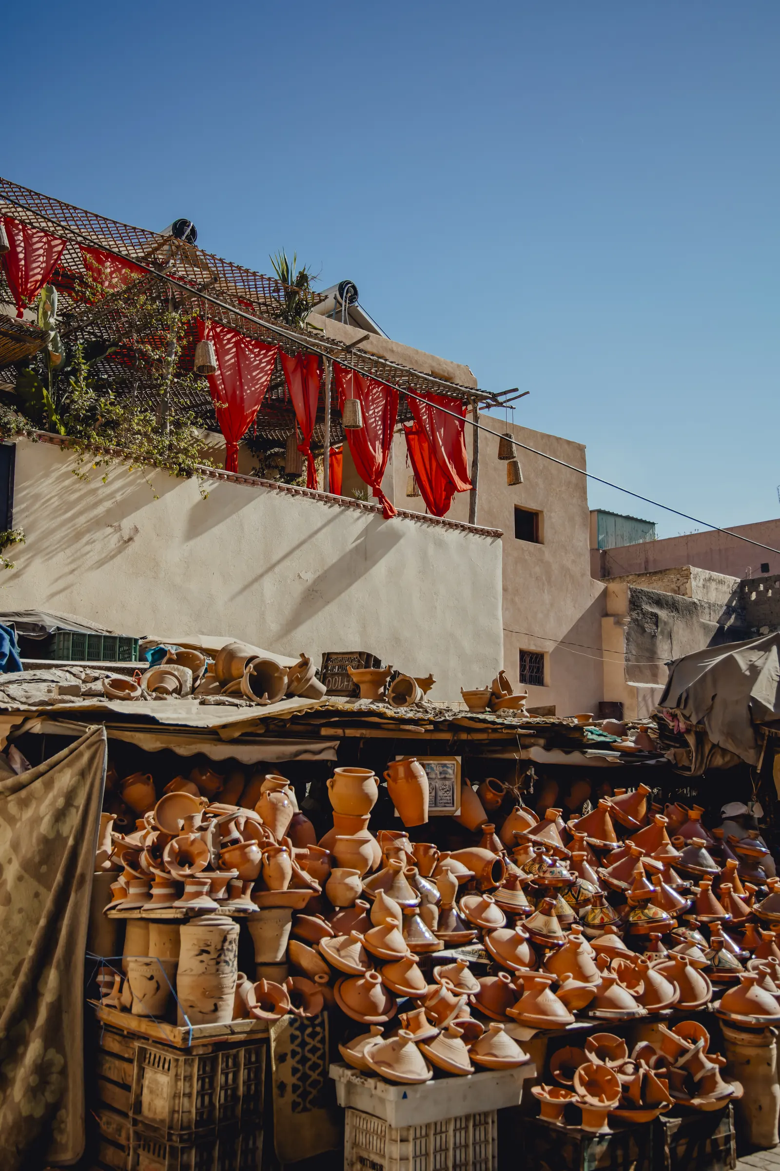 Zoco de cerámica de Marrakech