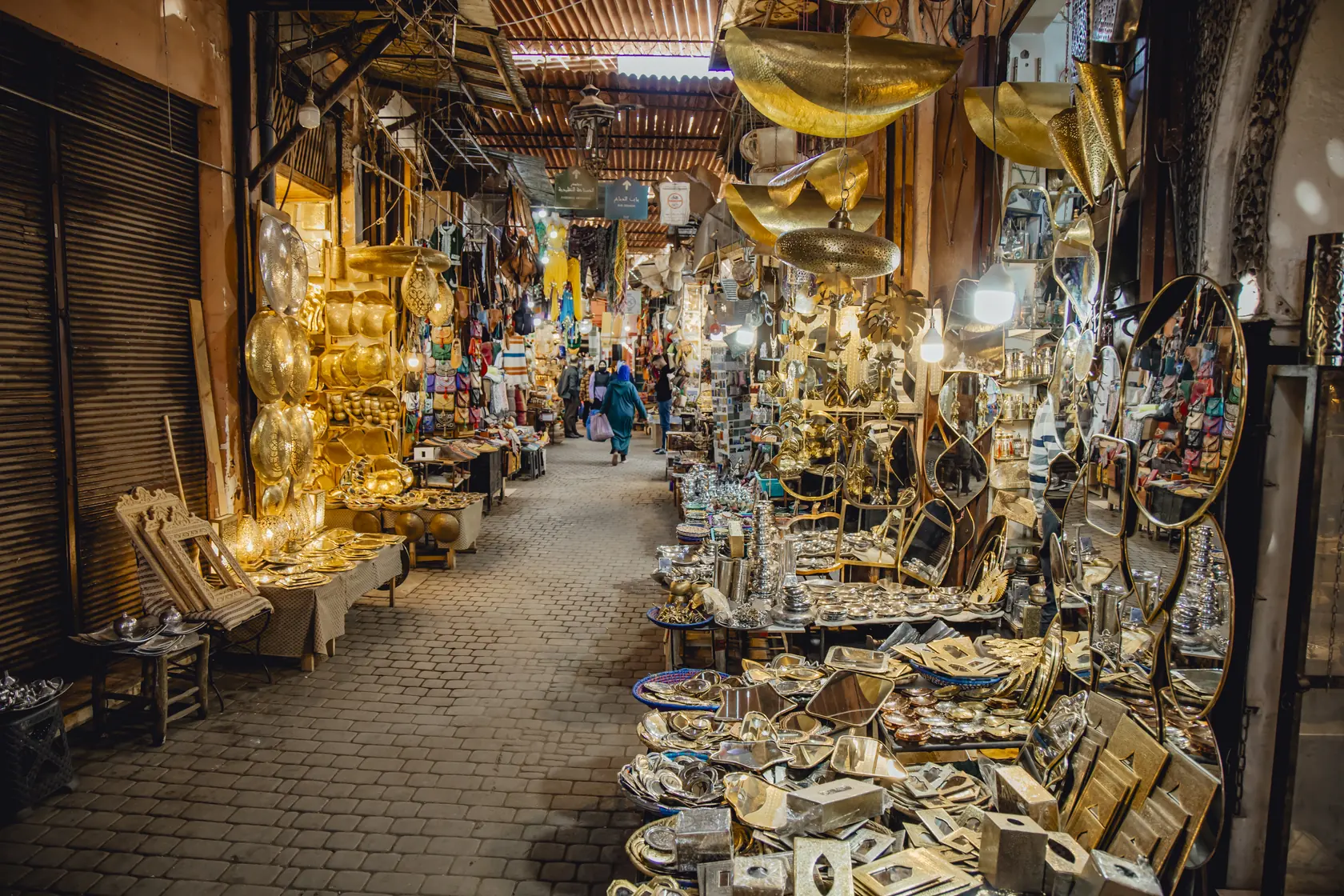 Zoco de lámparas de Marrakech